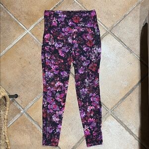 Lululemon Athletica Legging Women’s Rose Multi Fuschia Floral